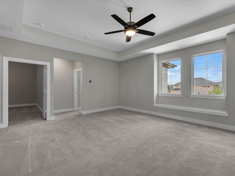 Spacious, unfurnished interior of a new home in Harvest Green, Richmond (Image 18). Spacious, unfurnished interior of a new home in Harvest Green, Richmond (Image 18).