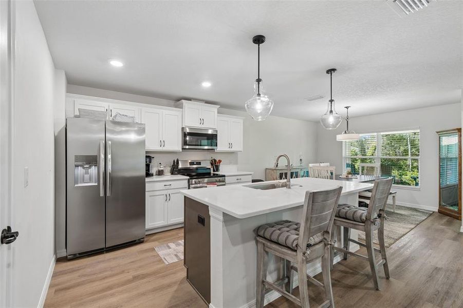 Furnished interior view inside a new home in , Weeki Wachee (Image 42).