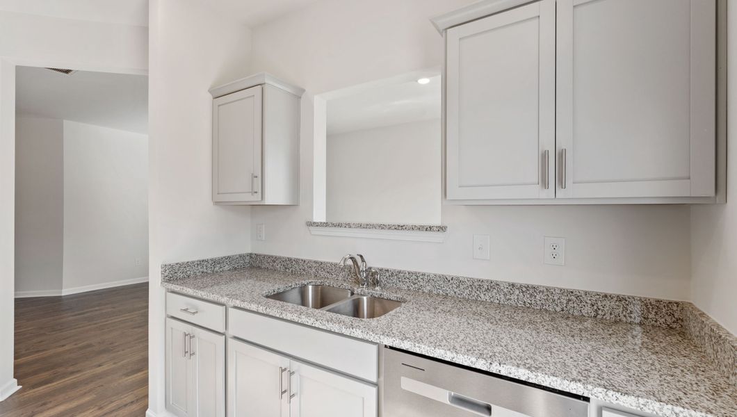 Furnished interior view inside a new home in Covington Village, Greer (Image 10).