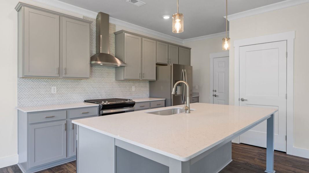Furnished interior view inside a new home in Harbor Crest, Ooltewah (Image 6). Furnished interior view inside a new home in Harbor Crest, Ooltewah (Image 6).
