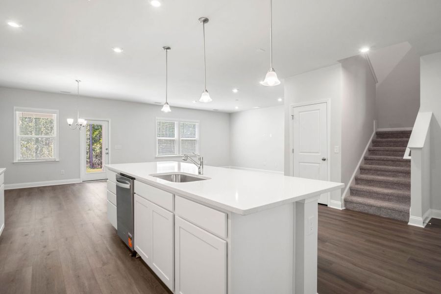 Furnished interior view inside a new home in Waterways, Richmond Hill (Image 15).