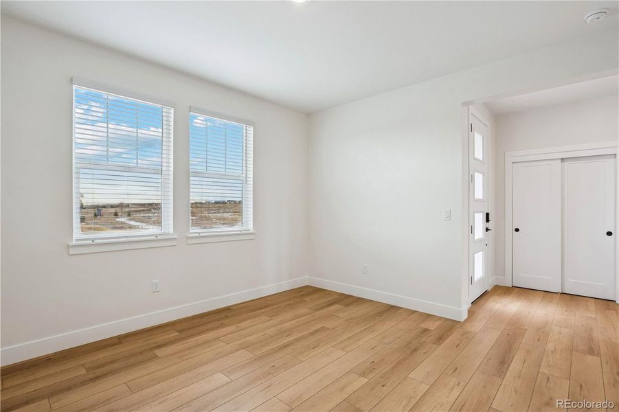 Spacious, unfurnished interior of a new home in Spring Valley Ranch, Elizabeth (Image 16). Spacious, unfurnished interior of a new home in Spring Valley Ranch, Elizabeth (Image 16).