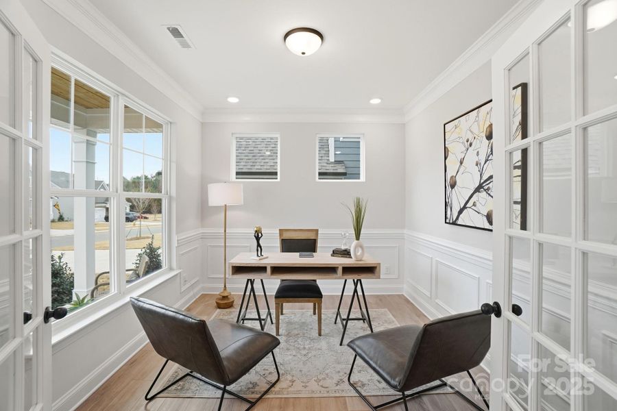 Furnished interior view inside a new home in Carrington, Stanley (Image 6).