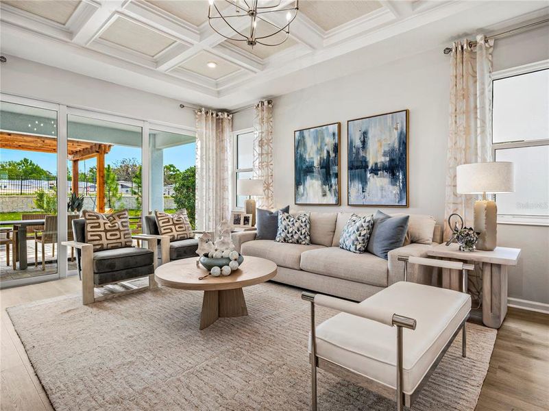 Furnished interior view inside a new home in , Lady Lake (Image 12). Furnished interior view inside a new home in , Lady Lake (Image 12).