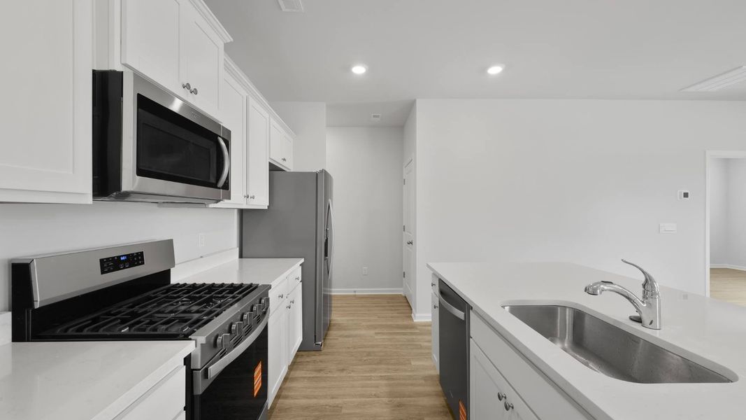 Furnished interior view inside a new home in Pineview North, Summerville (Image 4).