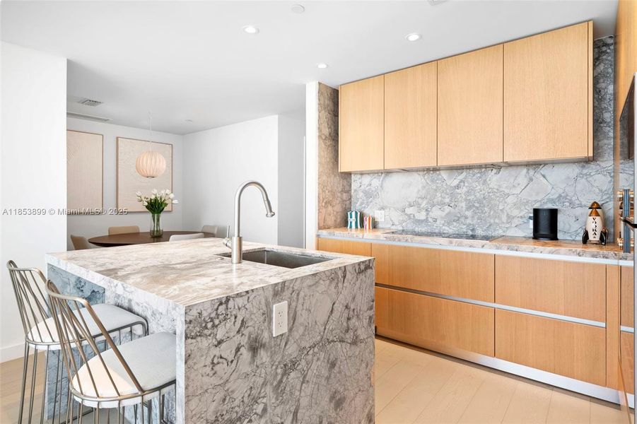 Furnished interior view inside a new home in , Miami Beach (Image 3). Furnished interior view inside a new home in , Miami Beach (Image 3).