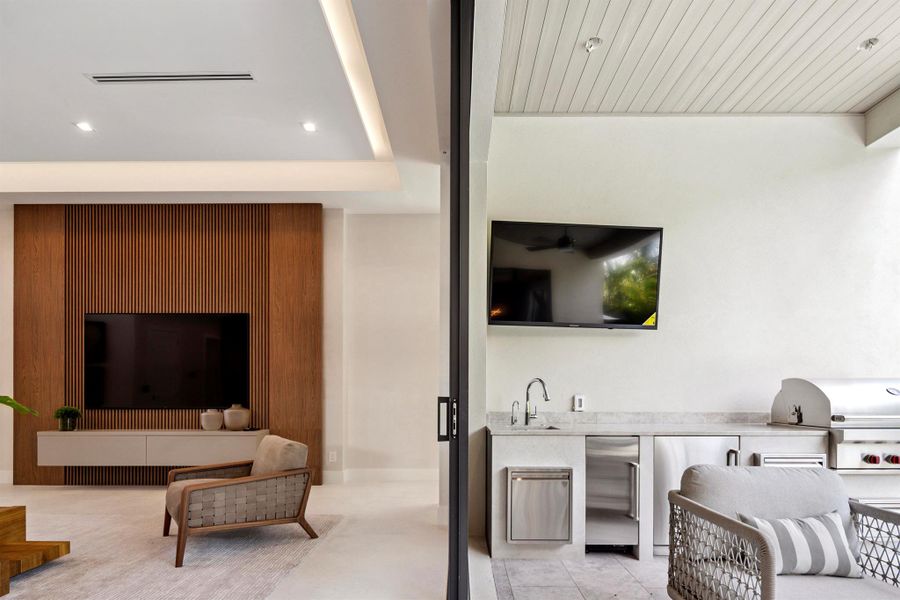 Furnished interior view inside a new home in , Boca Raton (Image 13). Furnished interior view inside a new home in , Boca Raton (Image 13).