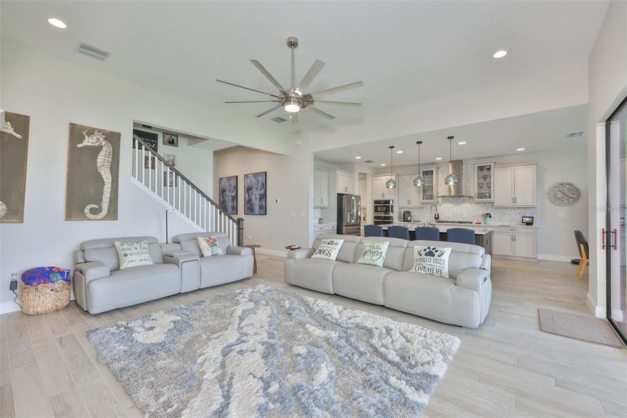 Furnished interior view inside a new home in Waterset, Apollo Beach (Image 16). Furnished interior view inside a new home in Waterset, Apollo Beach (Image 16).