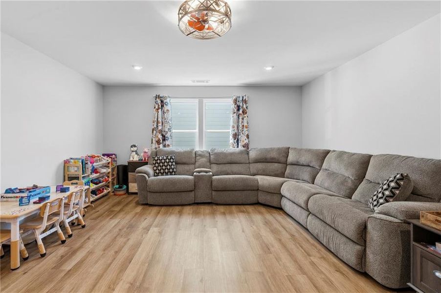 Furnished interior view inside a new home in Annsbury Park, Lilburn (Image 34).