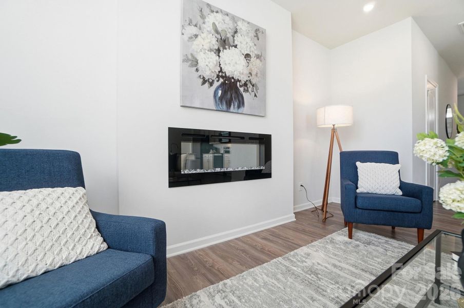 Furnished interior view inside a new home in , Monroe (Image 32).