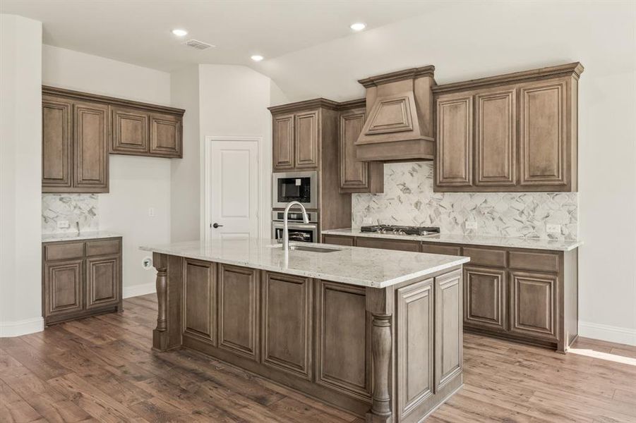 Furnished interior view inside a new home in Wildcat Ridge Phase 2 and 4, Godley (Image 10).