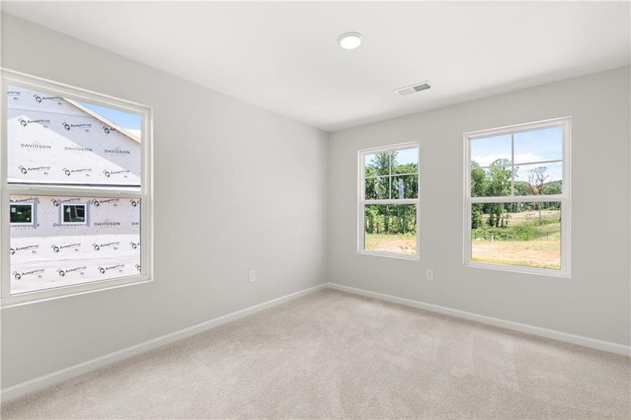 Spacious, unfurnished interior of a new home in Hemingway, Cumming (Image 12). Spacious, unfurnished interior of a new home in Hemingway, Cumming (Image 12).