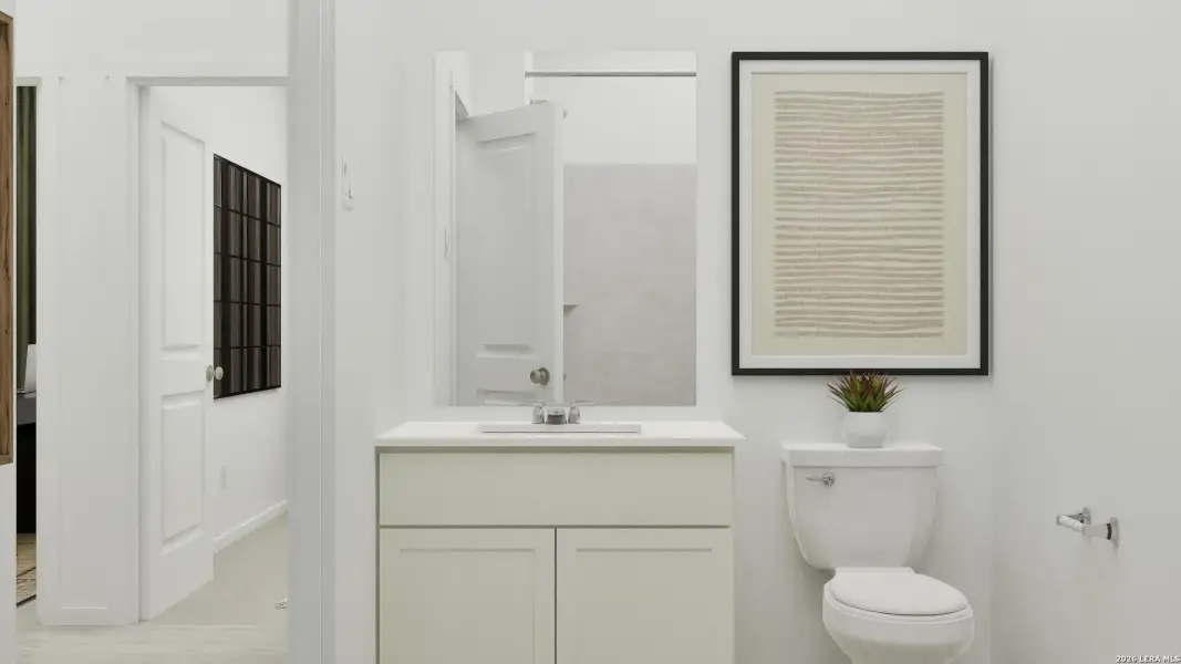 Furnished interior view inside a new home in Steelwood Trails, Marion (Image 34).