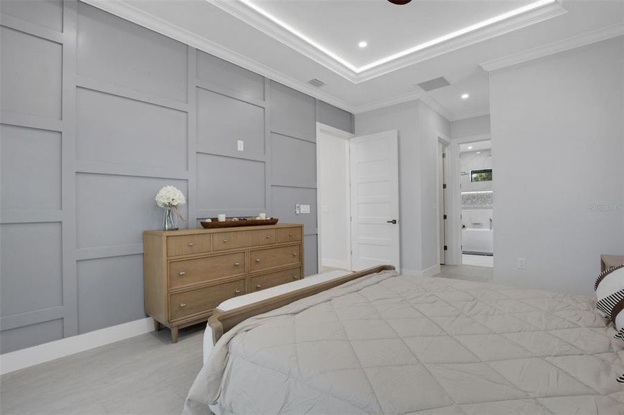 Furnished interior view inside a new home in , Nokomis (Image 8).