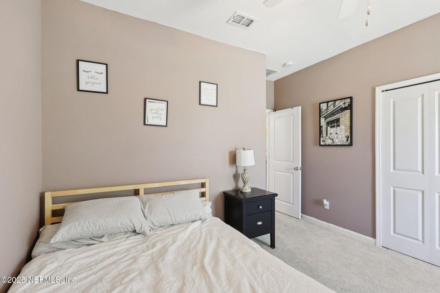 Furnished interior view inside a new home in Longleaf: Longleaf 60s, Jacksonville (Image 36).