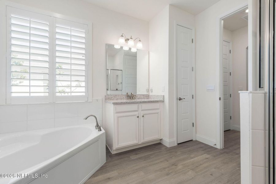 Furnished interior view inside a new home in , Ormond Beach (Image 45). Furnished interior view inside a new home in , Ormond Beach (Image 45).