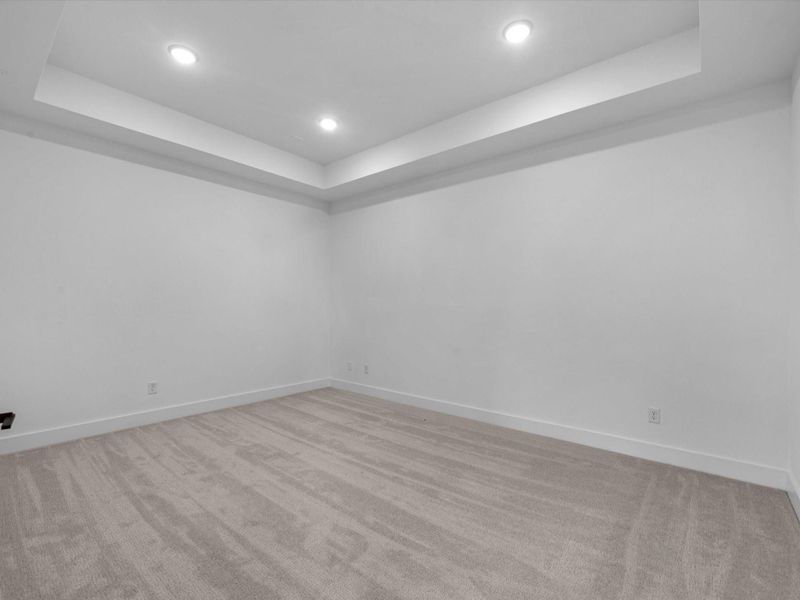 Spacious, unfurnished interior of a new home in Cross Creek Ranch 65′, Fulshear (Image 22). Spacious, unfurnished interior of a new home in Cross Creek Ranch 65′, Fulshear (Image 22).