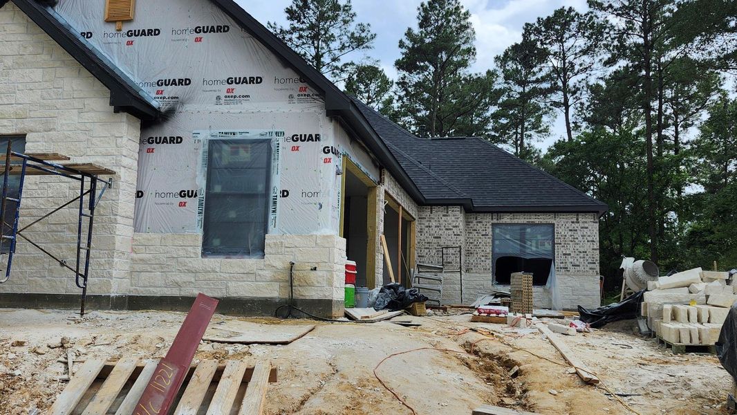 In-progress construction of a new home in , Plantersville, TX (Image 2). In-progress construction of a new home in , Plantersville, TX (Image 2).