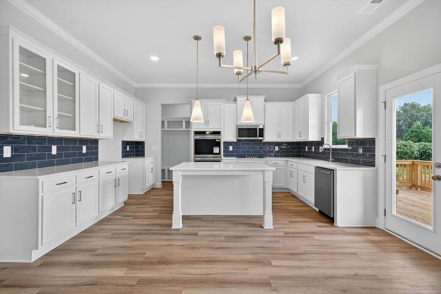 Furnished interior view inside a new home in Traditions Of Braselton, Jefferson (Image 4). Furnished interior view inside a new home in Traditions Of Braselton, Jefferson (Image 4).