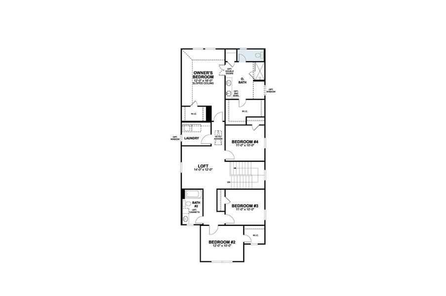 2D floor plan layout of this home in Heritage, Dripping Springs, TX (Image 3). 2D floor plan layout of this home in Heritage, Dripping Springs, TX (Image 3).