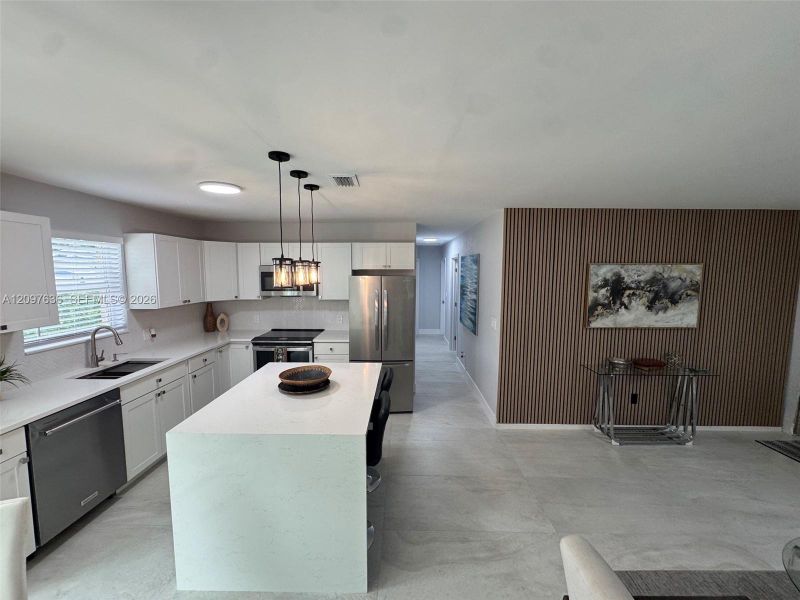 Furnished interior view inside a new home in , Florida City (Image 5).