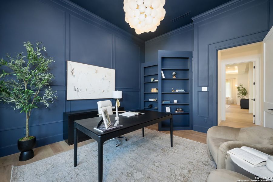 Furnished interior view inside a new home in , San Antonio (Image 31).