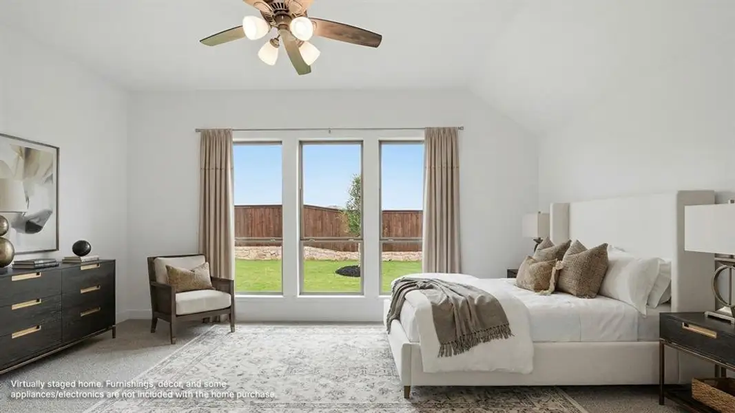 Furnished interior view inside a new home in Meraki, Forney (Image 9).