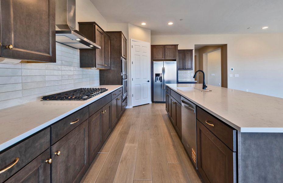 Furnished interior view inside a new home in Vistoso Canyon Estates, Oro Valley (Image 9).