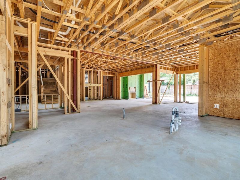 In-progress construction of a new home in , Houston, TX (Image 12). In-progress construction of a new home in , Houston, TX (Image 12).