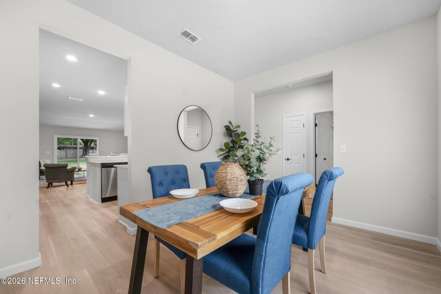 Furnished interior view inside a new home in , Jacksonville (Image 27).