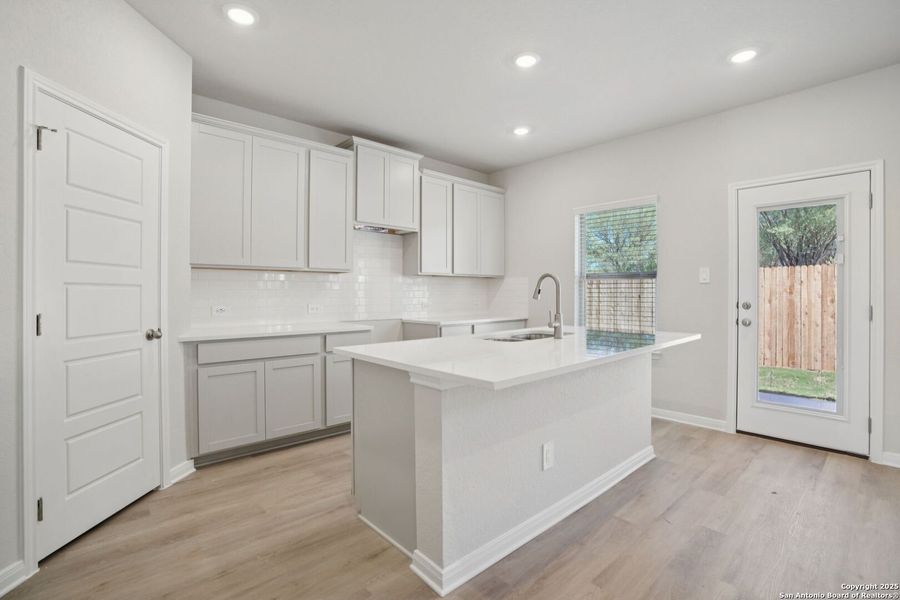 Furnished interior view inside a new home in Royal Crest, San Antonio (Image 9).