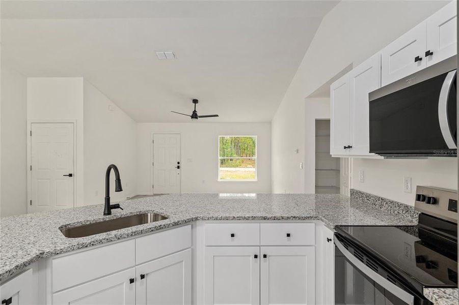 Furnished interior view inside a new home in , Ocala (Image 10).