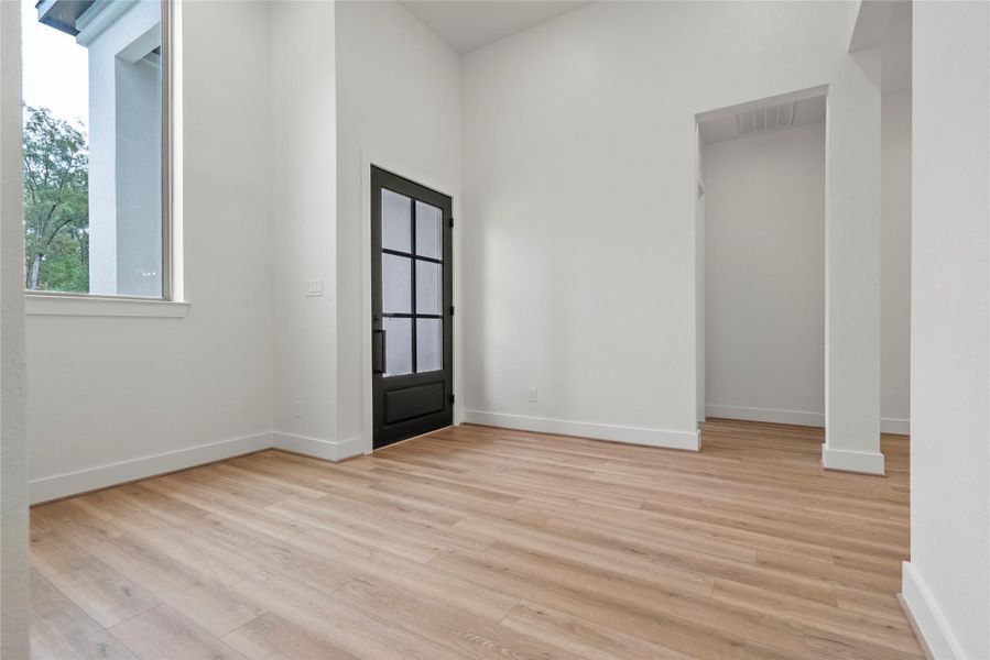 View from the Foyer that doubles as a kid's play area/office space View from the Foyer that doubles as a kid's play area/office space