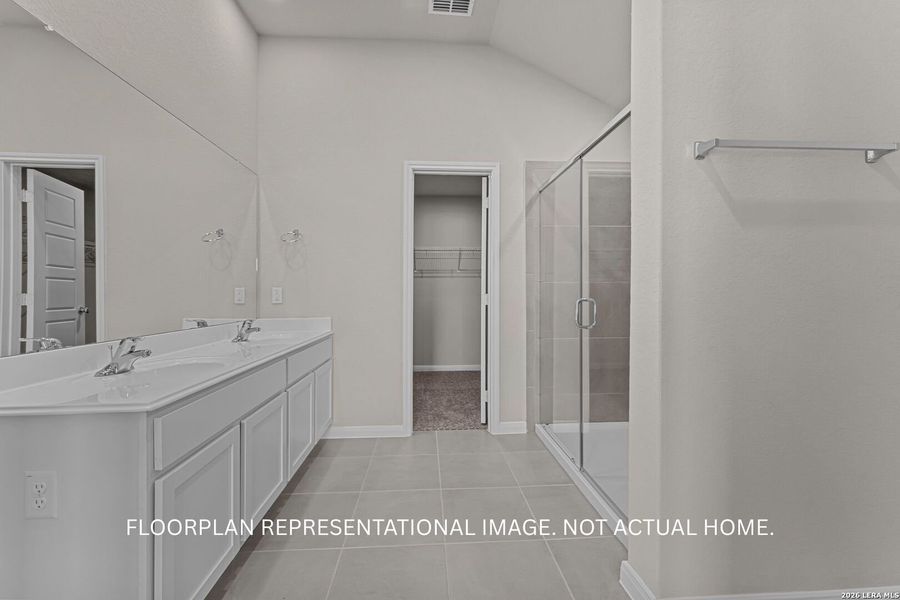 Furnished interior view inside a new home in Verano Farms, San Antonio (Image 4).