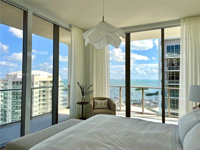 Furnished interior view inside a new home in Mr. C Residences, Miami (Image 39).