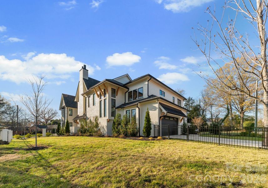 Front exterior of a new home in , Charlotte, NC, highlighting curb appeal (Image 25).