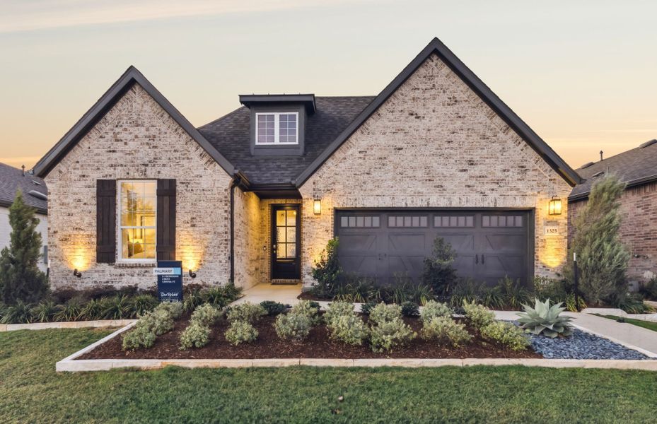 The Palmary, a one-story home with 2-car garage