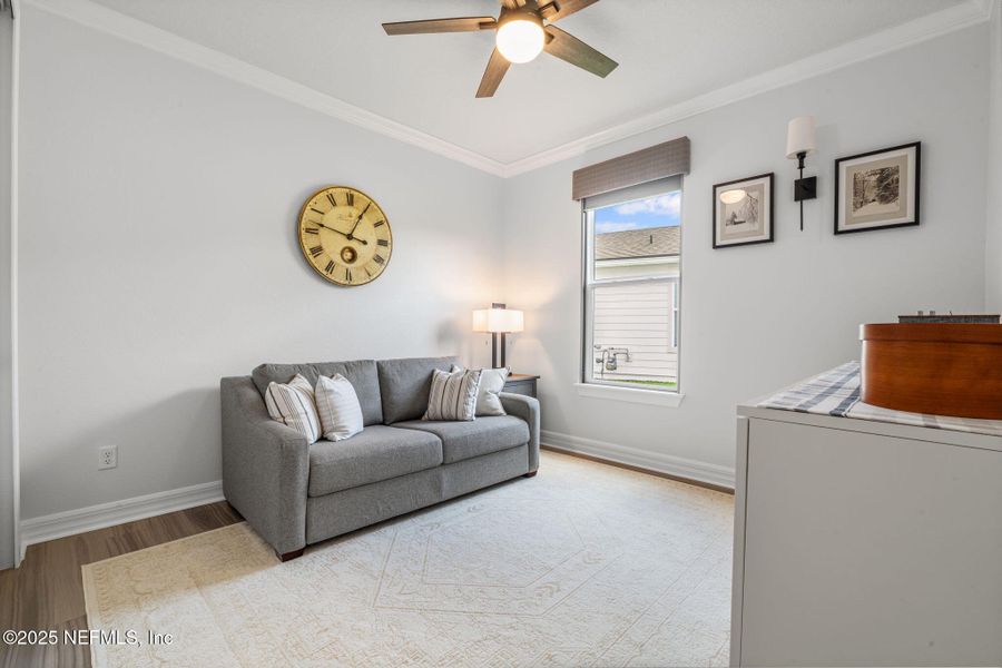 Furnished interior view inside a new home in Summer Bay at Grand Oaks, St. Augustine (Image 34). Furnished interior view inside a new home in Summer Bay at Grand Oaks, St. Augustine (Image 34).