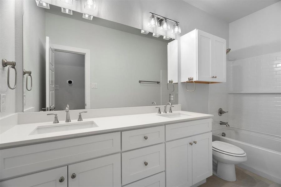 Furnished interior view inside a new home in The Gables At Tioga, Tioga (Image 10). Furnished interior view inside a new home in The Gables At Tioga, Tioga (Image 10).