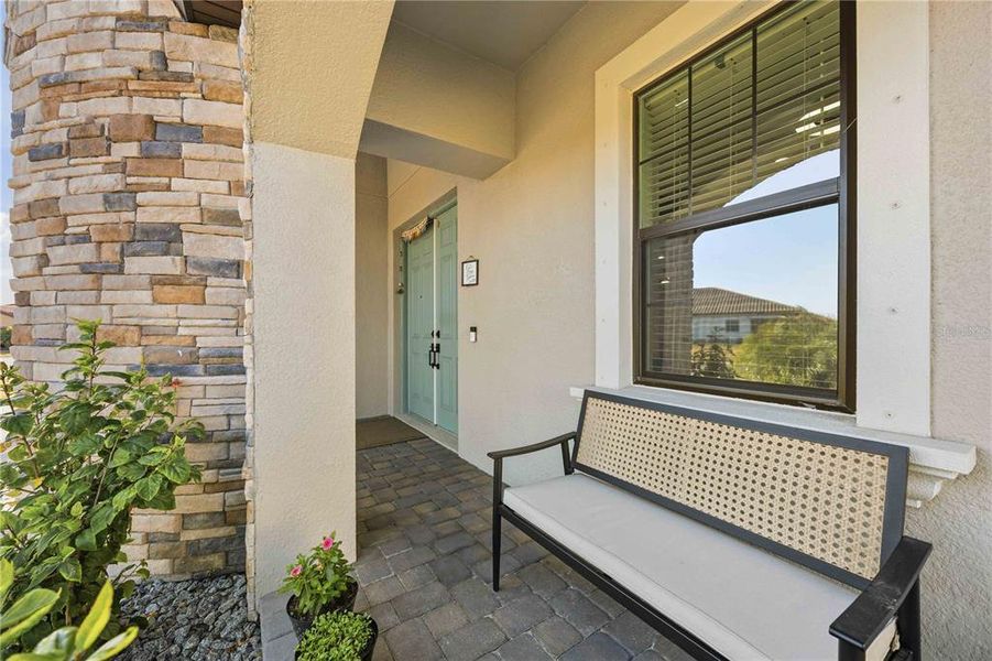 Exterior details and patio area of a home in , Parrish (Image 25). Exterior details and patio area of a home in , Parrish (Image 25).