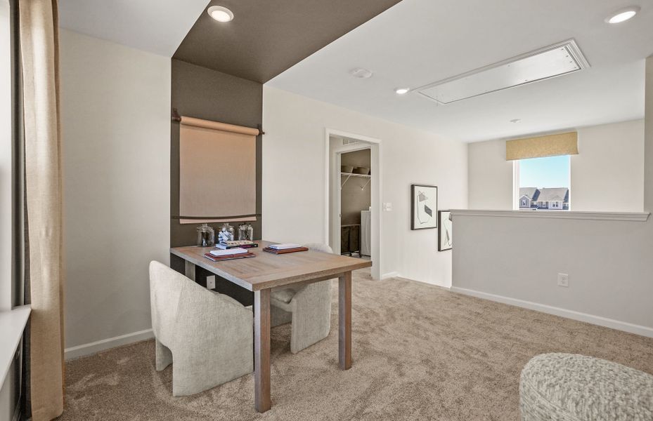 Furnished interior view inside a new home in Riverstone, Monroe (Image 36).