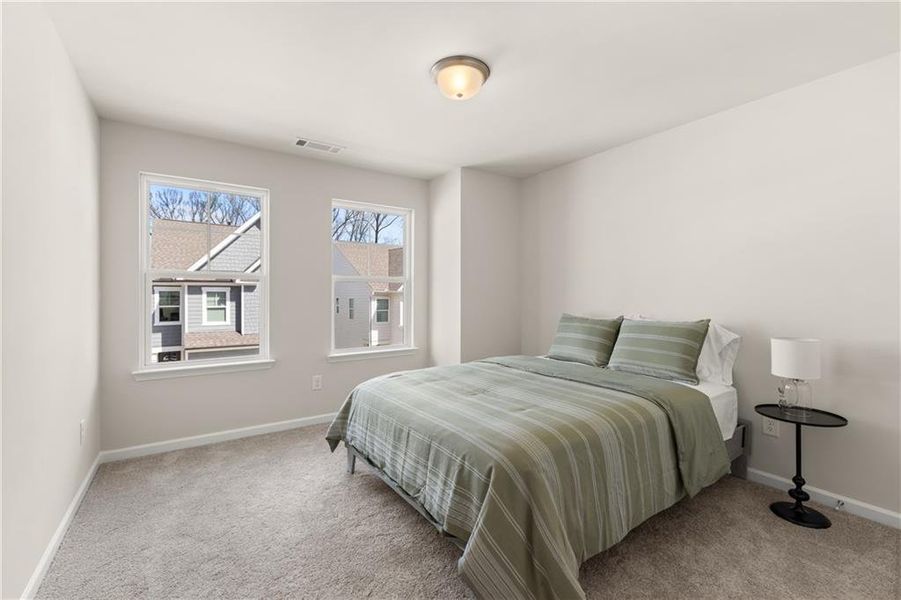 Furnished interior view inside a new home in The Village at Shallowford, Kennesaw (Image 14).