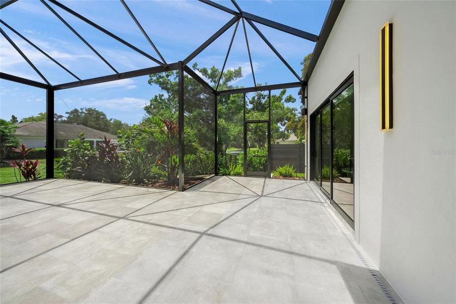 Exterior details and patio area of a home in , Sarasota (Image 39). Exterior details and patio area of a home in , Sarasota (Image 39).