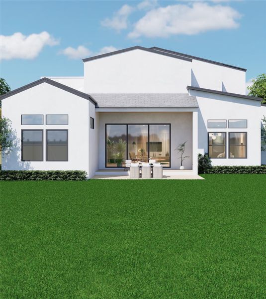 Exterior details and patio area of a home in , Houston (Image 10).