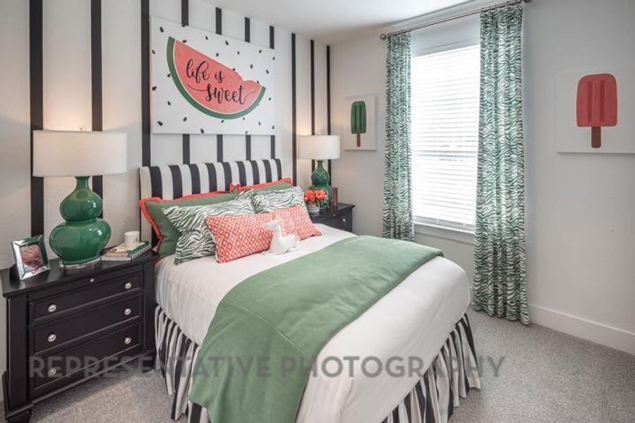 Furnished interior view inside a new home in Gateway Village - The Reserve: 50ft. lots, Denison (Image 18). Furnished interior view inside a new home in Gateway Village - The Reserve: 50ft. lots, Denison (Image 18).