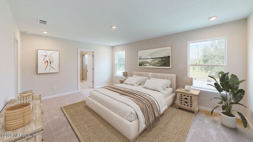 Furnished interior view inside a new home in Sandridge Hills, Green Cove Springs (Image 5).