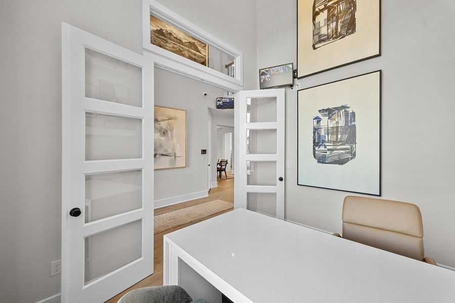 Furnished interior view inside a new home in Lago Mar, Texas City (Image 17).