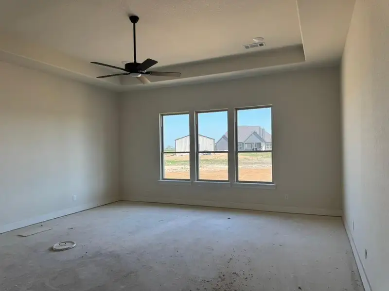 In-progress construction of a new home in Rocky Top, Krum, TX (Image 8).