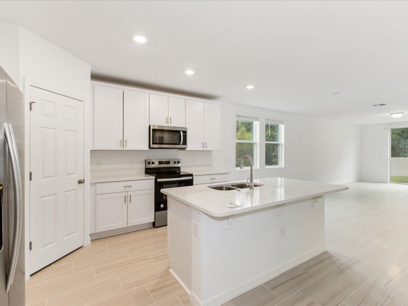 Kitchen in the Daphne floorplan at 2386 White Tail Street