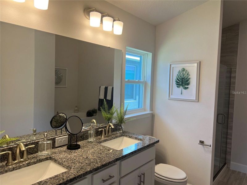 Furnished interior view inside a new home in Abbey Glen, Dade City (Image 8).